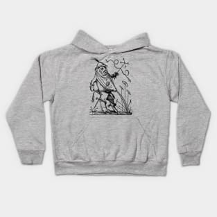 Grotesque #57 The Drolatic Dreams of Pantagruel (1565) Kids Hoodie